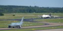 Lufthansa Airbus A 380 zu Besuch Flughafen Koeln Bonn P062